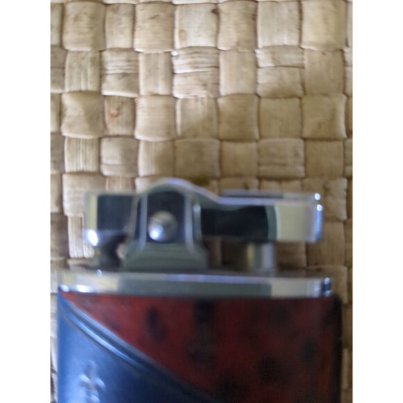 VINTAGE RONSON PRINCESS Red/ Blue Enamel Fleur De Lis  LIGHTER Unused - Picture 8 of 8